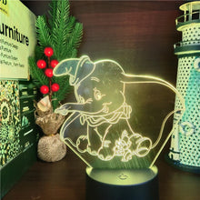 Lade das Bild in den Galerie-Viewer, Dumbo 3D Nachtlicht kaufen
