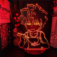 Lade das Bild in den Galerie-Viewer, Hunter X Hunter Killua Zoldyck 3D Nachtlampe kaufen
