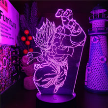 Lade das Bild in den Galerie-Viewer, Anime Gogeta Dragon Ball Z Super Saiyan Lampe kaufen
