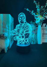 Lade das Bild in den Galerie-Viewer, Mortal Kombat Sub Zero LED Nachtlampe kaufen
