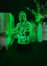 Lade das Bild in den Galerie-Viewer, Mortal Kombat Sub Zero LED Nachtlampe kaufen
