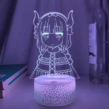 Lade das Bild in den Galerie-Viewer, Miss Kobayashi Nacht Licht mit 3D Effekt kaufen
