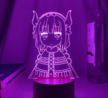 Lade das Bild in den Galerie-Viewer, Miss Kobayashi Nacht Licht mit 3D Effekt kaufen
