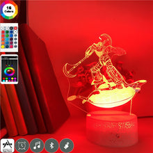 Lade das Bild in den Galerie-Viewer, 3D-Hologramm-Lampe mit Leuchtmotiv Grendizer Anime kaufen
