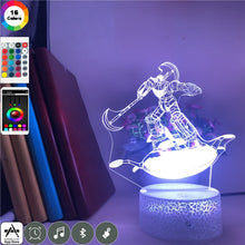 Lade das Bild in den Galerie-Viewer, 3D-Hologramm-Lampe mit Leuchtmotiv Grendizer Anime kaufen
