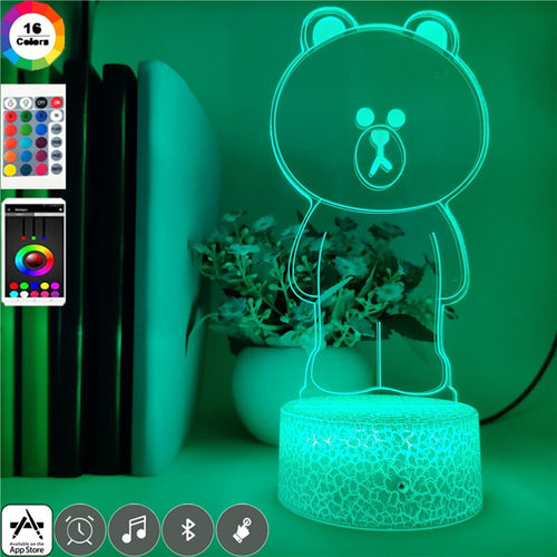 Niedlicher Teddybär als LED Nachtlicht kaufen