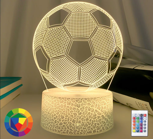 Fußball LED-Lampe Nachtlicht kaufen