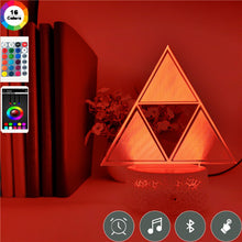 Lade das Bild in den Galerie-Viewer, 3D LED Nachtlampe Dreieck Geometrie Licht kaufen
