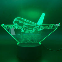 Lade das Bild in den Galerie-Viewer, A380 Nachtlampe mit 3D LED Effekt kaufen

