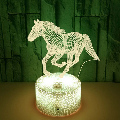 Wundervolles Nachtlicht mit Pferde Motiv kaufen