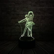 Lade das Bild in den Galerie-Viewer, 3D LED Lampe - Tanzendes Paar - Mit magischen Farbwechsel Effekt kaufen
