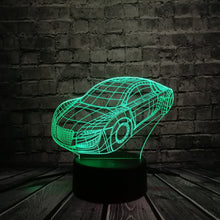 Lade das Bild in den Galerie-Viewer, Super Roadster GTR Lampe - 3D Effekt - Farbwechsel kaufen

