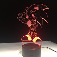 Lade das Bild in den Galerie-Viewer, Sonic The Hedgehog 3D Tischlampe kaufen
