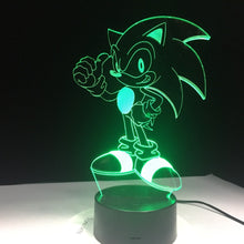 Lade das Bild in den Galerie-Viewer, Sonic The Hedgehog 3D Tischlampe kaufen
