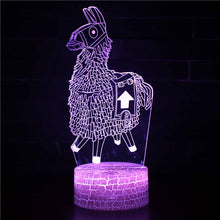 Lade das Bild in den Galerie-Viewer, Fortnite Llama Lampe Nachttischlampe, Nachtlicht mit wechselnden Farben kaufen
